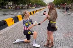 Ameriški prvak po koncu Toura poskrbel za prav poseben trenutek #video