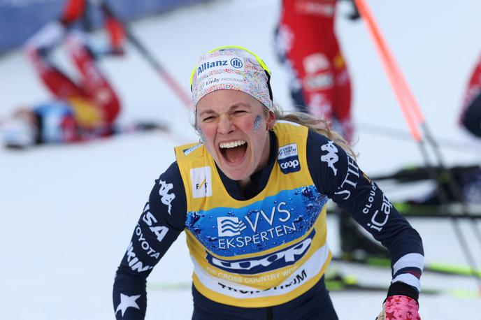 Jessica Diggins | Jessica Diggins je zmagovalka novoletne turneje smučarskih tekačic.  | Foto Reuters