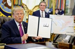 Trump se ni šalil, uresničil je svojo noro idejo
