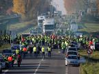 Protest zaradi visokih cen goriva v Franciji
