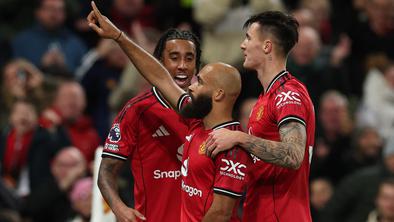 Arsenal se je utrdil v vodstvu, šok za City. Šeško do asistence ob zmagi Uniteda.