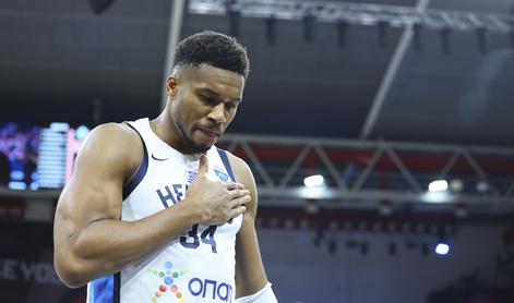 Giannis Antetokounmpo znova brez tekme: poškodba vse bolj skrb vzbujajoča