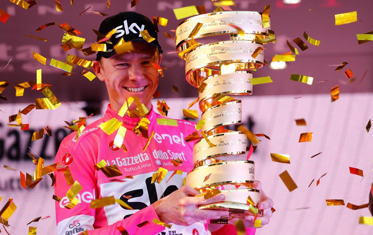 Chris Froome Giro d'Italia | Tekmovalci bodo Dirko po Italiji leta 2021 začeli na Siciliji. | Foto Reuters