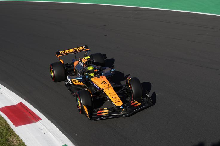Lando Norris je dobil drugi petkov trening. | Foto: Guliverimage