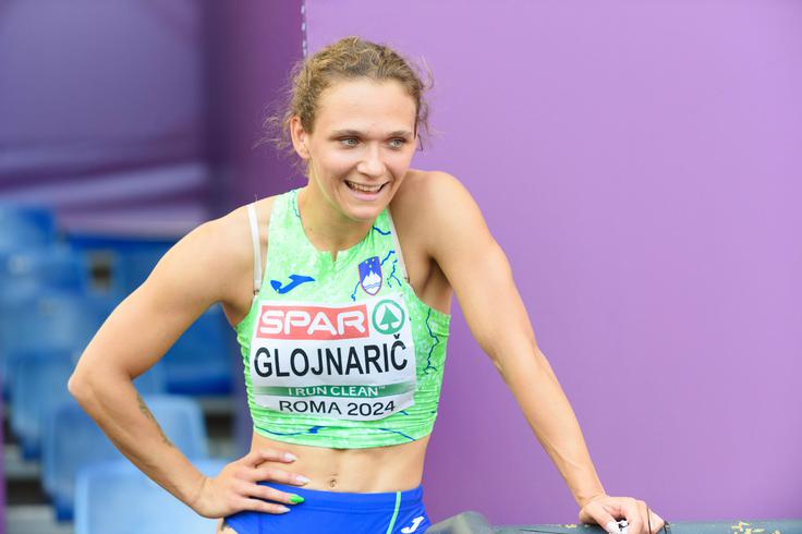 Nika Glojnarič se je s časom 13,01 na 100 m ovire povsem približala magični meji 12 sekund in bila tretja. | Foto: Guliverimage