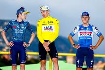 Jonas Vingegaard Tadej Pogačar Remco Evenepoel TDF 2025