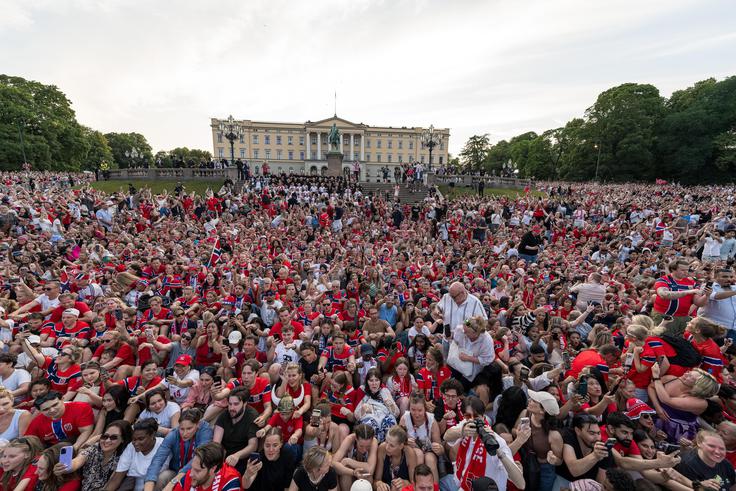 Oslo sprejem Norvežani | Foto: Guliverimage