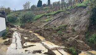 V Goriških brdih s strahom pričakujejo noč #video #foto