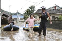 Japonsko prizadelo obilno deževje. Umrlo naj bi 14 ljudi. #foto #video