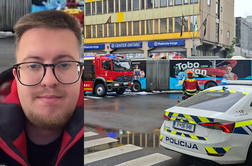 Oglasil se je reševalec, ki je prvi prihitel na mesto tragedije v Ljubljani #video