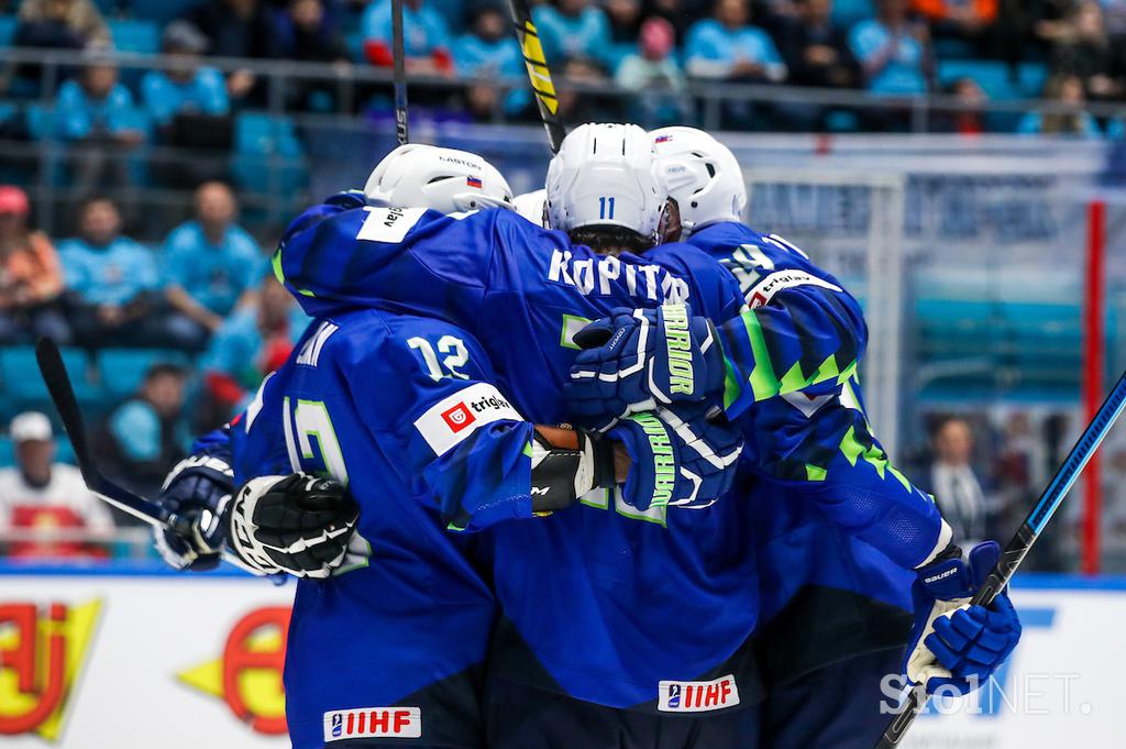 Slovenija Kazahstan svetovno prvenstvo v hokeju 2019