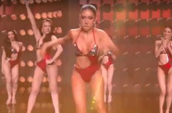 Tekmovalka na lepotnem izboru s svojim plesom ukradla vso pozornost