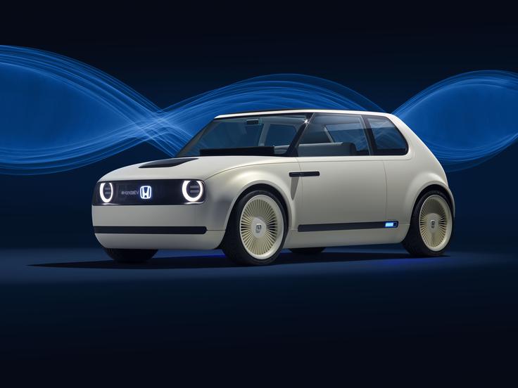 Hondin koncept Urban EV prikazuje vpogled v prihodnost, saj naj bi študija napovedovala nov električni avtomobil, ki bo na ceste zapeljal leta 2019. | Foto: Honda