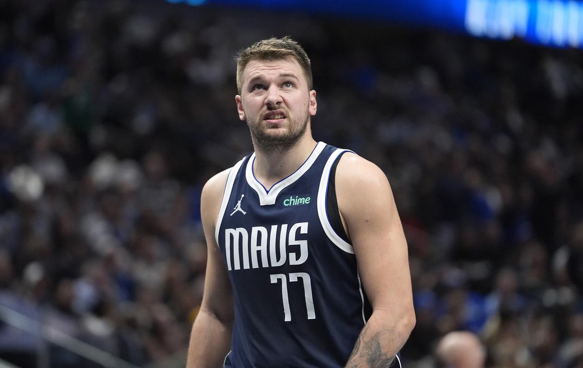 Luka Dončić | Luka Dončić je bil igralec tekme, a na koncu je bilo to premalo za zmago Dallasa. | Foto Guliverimage