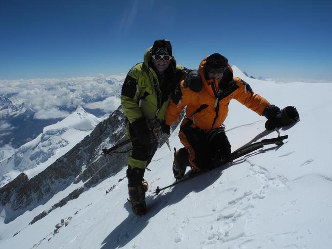 Njun zadnji osemtisočak je bila Anapurna. Na njen vrh sta se povzpela lani.  | Foto: Arhiv Romana Beneta