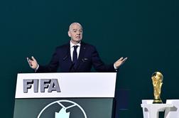 Infantino potrdil igranje Irana na SP 2026 in namero, da se poteguje za nov mandat