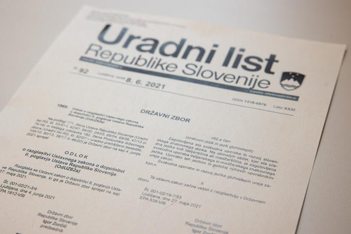 Uradni list | Za zdaj finančni učinki napovedanih sprememb še niso znani. | Foto STA