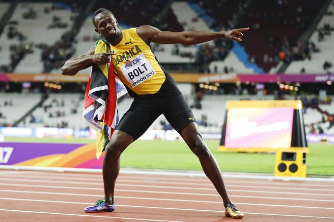 Usain Bolt se je v športno zgodovino zapisal kot osemkratni atletski olimpijski prvak.  | Foto: Reuters
