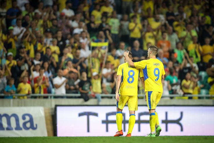Domžalčani so jeseni v Evropi sklatili Freiburg, proti Marseillu pa so bili za malce prekratki. | Foto: Žiga Zupan/Sportida