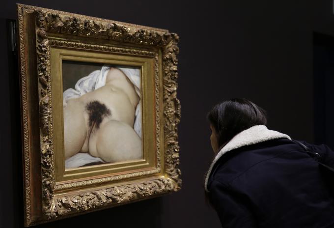 Slika Izvor sveta, kot je zapisano na spletni strani muzeja, še vedno odpira določena "vprašanja o voajerizmu". | Foto: Reuters