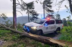 GRS: Nikar v hribe, kjer je divjalo vetrovno neurje