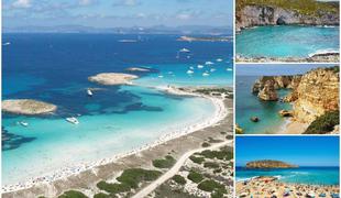 Najlepše plaže v Evropi imajo Španija, Grčija in Portugalska
