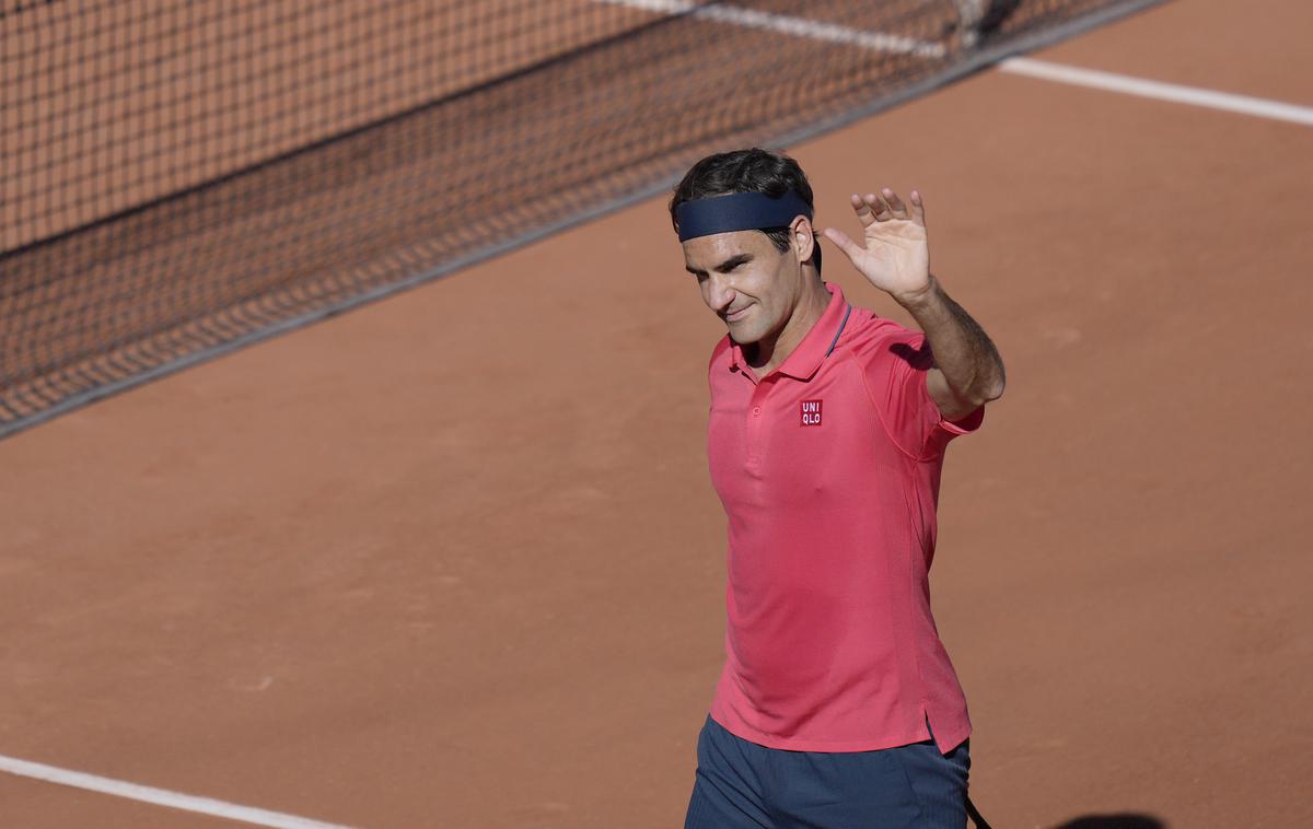 Roger Federer | Roger Federer je zanesljivo napredoval v drugi krog. | Foto Guliverimage