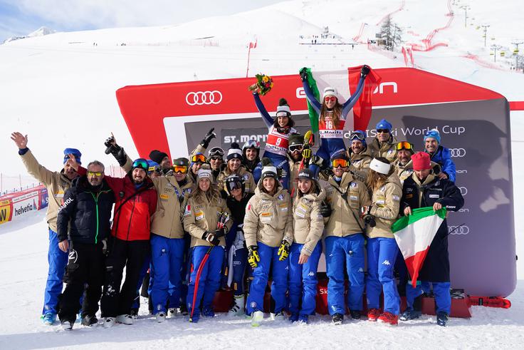 Veselje v italijanskem taboru ... | Foto: Getty Images
