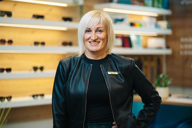 Simona Kodrin, direktorica Optike Simona | Foto: Jan Lukanović