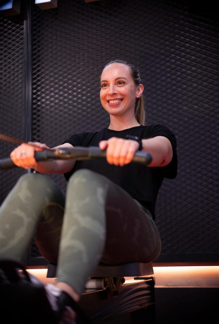 Ina Parkelj prek meja Večino dni preživi v fitnesu. | Foto: Osebni arhiv