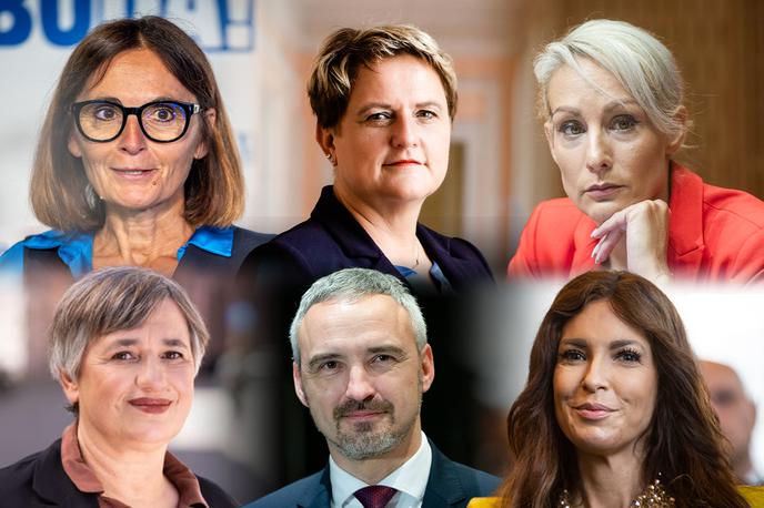 Volitve 2026 | Kaj so naredili, kaj zamudili in kako so sodelovali. Vodje poslanskih skupin so spregovorile o koncu mandata.  | Foto Gaja Hanuna, Slovenska demokratska stranka, STA, Ana Kovač, Bojan Puhek