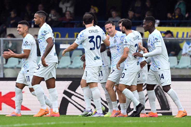 Inter je po treh tekmah v ligi prvakov pri treh zmagah. | Foto: Reuters