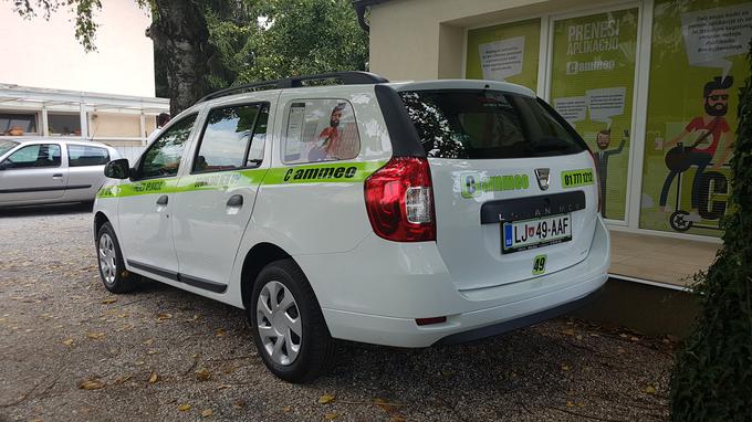 Cammeo je v Ljubljani kupil 100 avtomobilov dacia logan MCV, ki jih poganja avtoplin LPG. | Foto: Gregor Pavšič