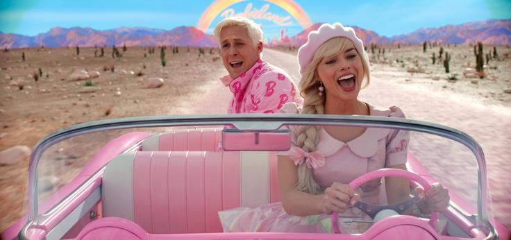 Ryan Gosling in Margot Robbie kot Ken in Barbie | Foto: Blitz Film & Video Distribution