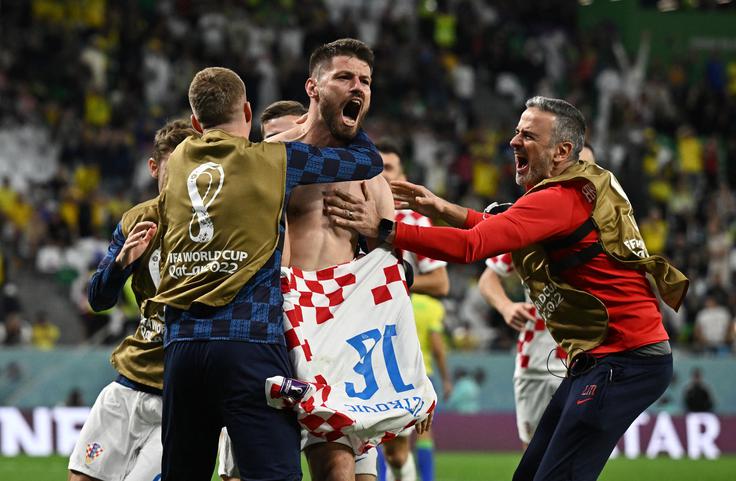 Bruno Petković je v 117. minuti zadel za izenačenje na 1:1. | Foto: Reuters
