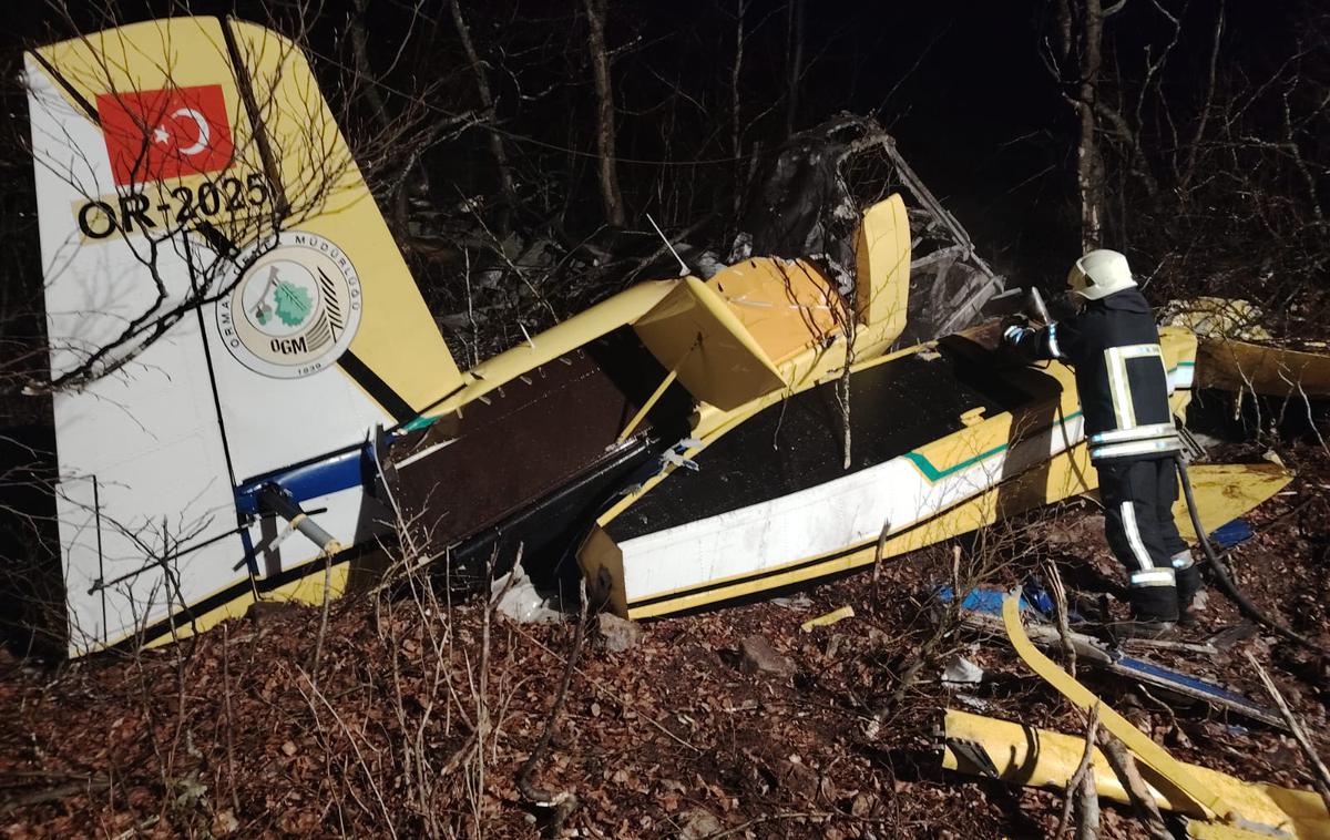 Air tractor, strmoglavljenje, Senj | Foto JVP Senj