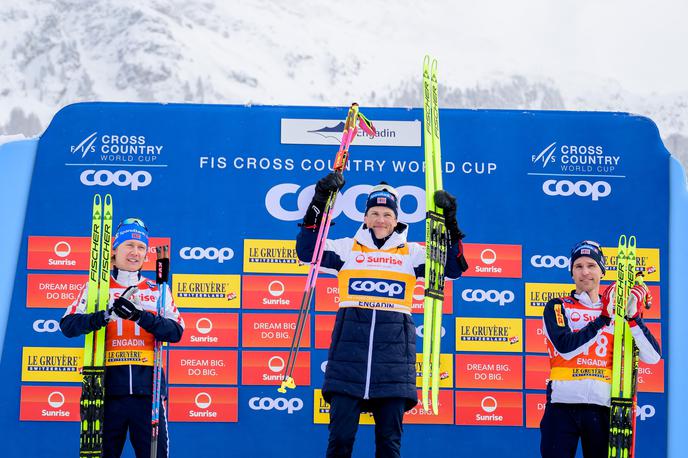 Johannes Hoesflot Klaebo | Norvežani so se poigrali s konkurenco in zasedli prvih pet mest. Peto sta si dva celo razdelila. | Foto Guliverimage