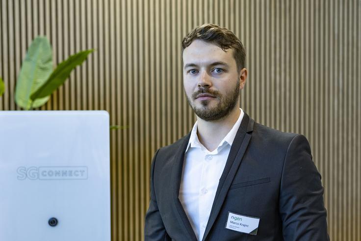 Marko Krajnc, regionalni prodajni svetovalec podjetja NGEN | Foto: Ana Kovač