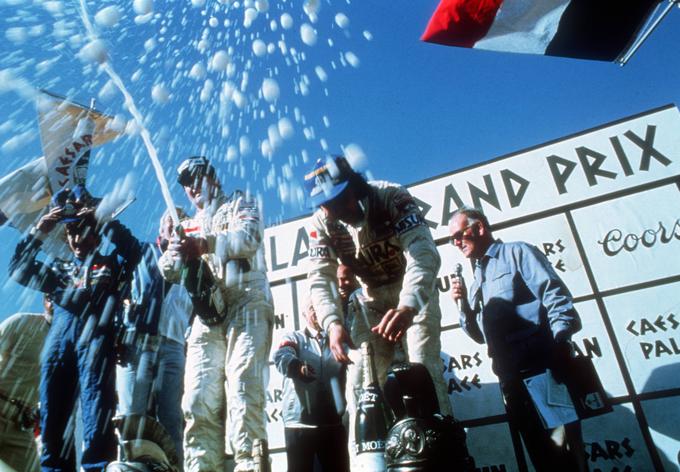 Na prvi dirki F1 v Las Vegasu je zmagal Avstralec Alan Jones. | Foto: Guliverimage