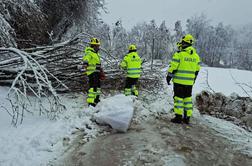 Odpravljanje težav v oskrbi z elektriko bo trajalo več dni #video