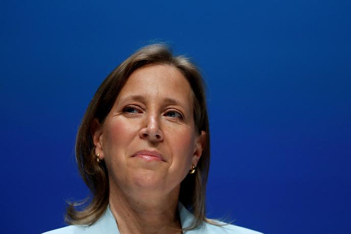 Susan Wojcicki | Prav Susan Wojcicki je bila leta 2005 ena prvih, ki je opazila potencial takrat nove spletne strani za deljenje videoposnetkov YouTube, in ustanoviteljema Googla predlagala, naj jo podjetje kupi. Google je YouTube nato res prevzel leto dni pozneje. | Foto Reuters