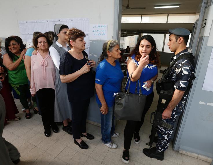 Libanon volitve | Foto: Reuters