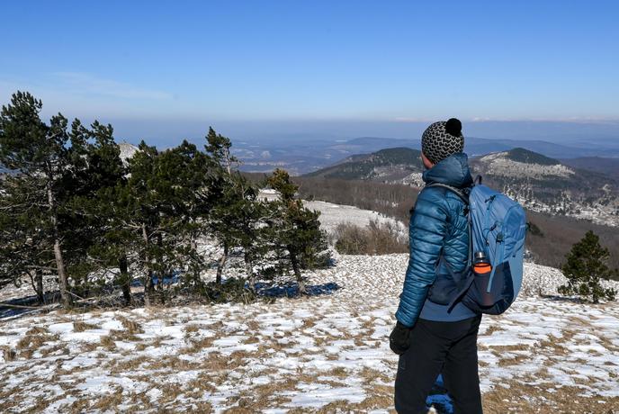 Z volkovi po samotni poti na primorski Triglav #video