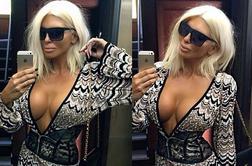 Srbska zvezdnica, katere slog kopira celo Kim Kardashian