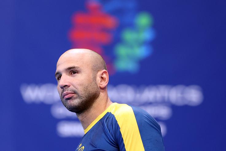 Felipe Perrone je kariero sklenil z zlatom na SP: | Foto: Reuters