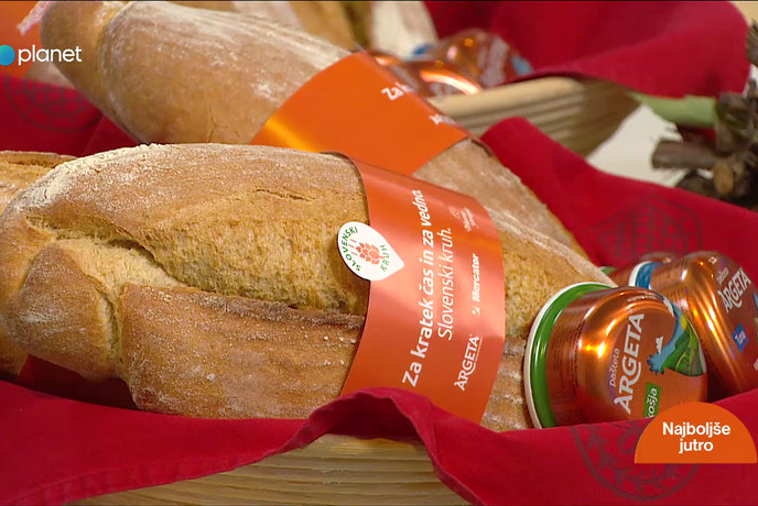 Ob svetovnem dnevu kruha je nastal poseben Slovenski kruh #video