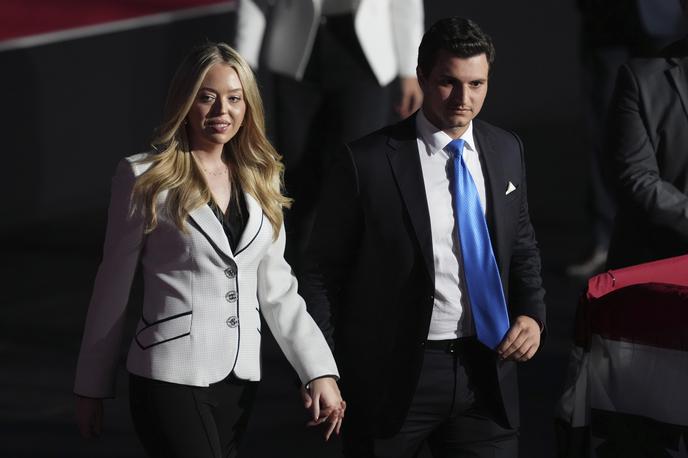 Tiffany Trump, Michael Boulos | Tiffany Trump se je z možem Michaelom Boulosom razveselila rojstva prvorojenca. | Foto Guliverimage