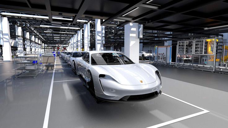 Porsche bo za izdelavo modela taycan popolnoma spremenil proizvodne navade. | Foto: Porsche