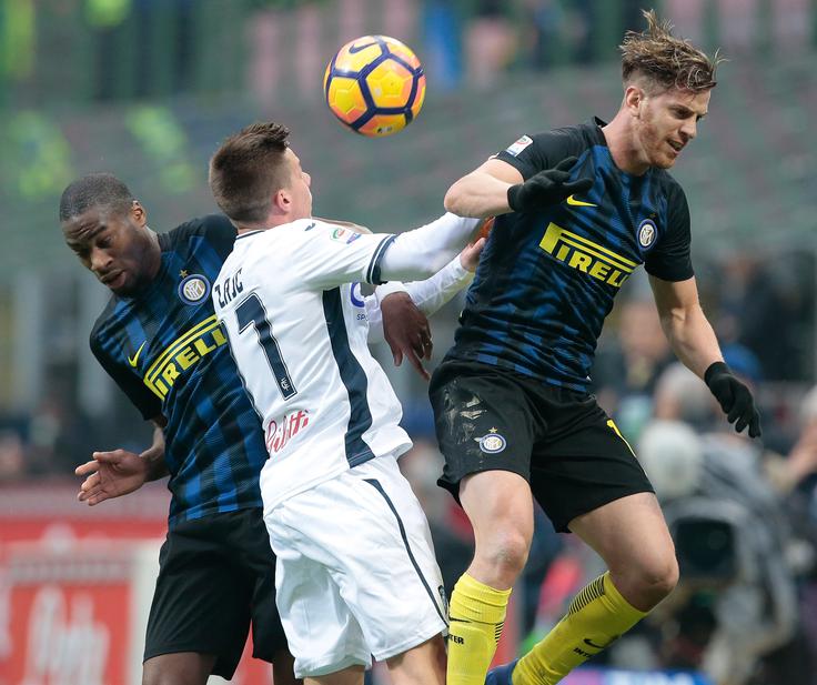 V dresu Empolija je debitiral na tekmi proti Crotoneju. Igral je tudi proti milanskemu Interju. | Foto: Getty Images