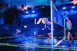 Odbojka na Ljubljanici postregla z atraktivnimi boji, moški finale odplavile naplavine